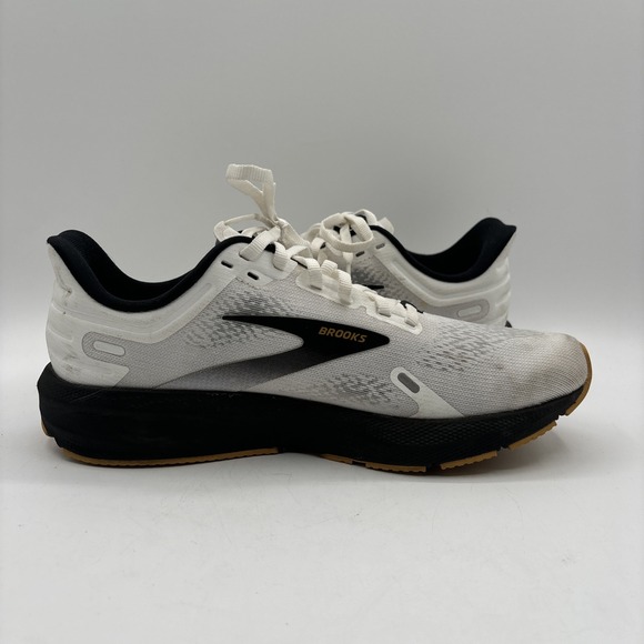 Brooks Launch 9 Shoes Women's Size 9.5 Medium B Black White Running Athletic - Picture 5 of 16